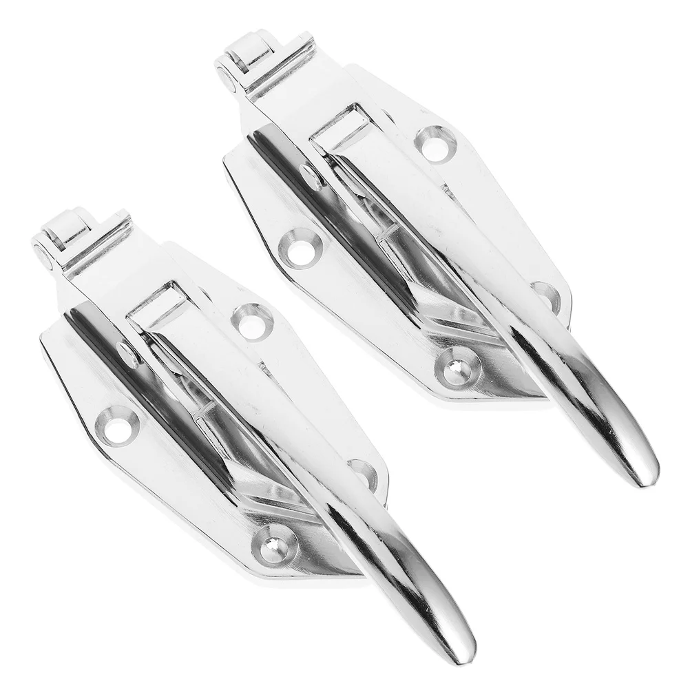 2pcs Door H for Cold Storage Freezer Latch Aluminum Alloy Long Lifespan Durability Cooler Cabinet Hardware
2pcs Door H for Cold Storage Freezer Latch Aluminum Alloy Long Lifespan Durability Cooler Cabinet Hardware