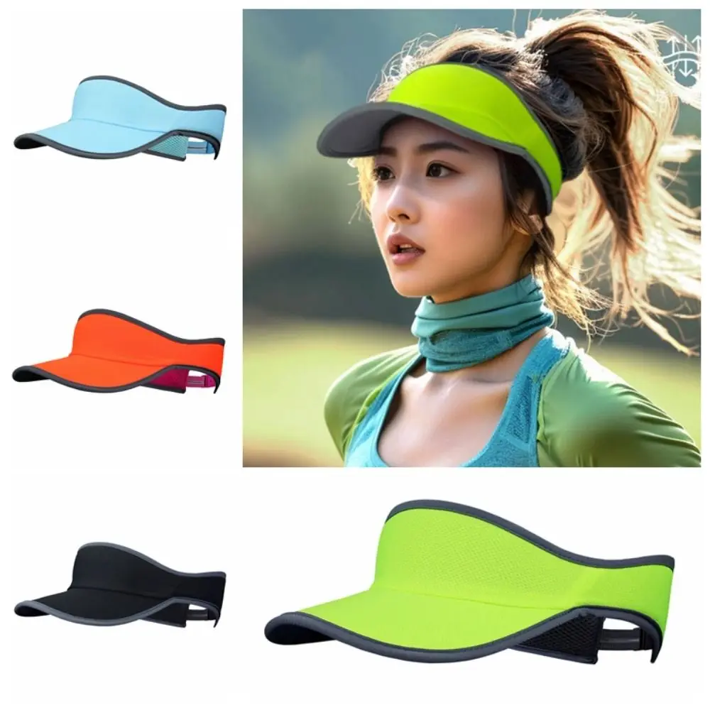 Summer Mesh Visor Empty Top Cap Adjustable Sun Protection Sunscreen Sun Hat Casual Sunshade Tennis Hat Outdoor Sports
Summer Mesh Visor Empty Top Cap Adjustable Sun Protection Sunscreen Sun Hat Casual Sunshade Tennis Hat Outdoor Sports