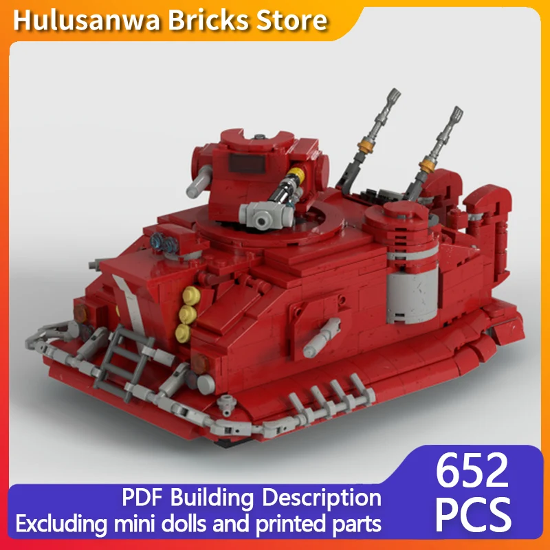 High-Speed Combat Tank Model MOC Building Bricks War Equipment Modular Technology Gifts Holiday Assemble Children Toys Suit
High-Speed Combat Tank Model MOC Building Bricks War Equipment Modular Technology Gifts Holiday Assemble Children Toys Suit