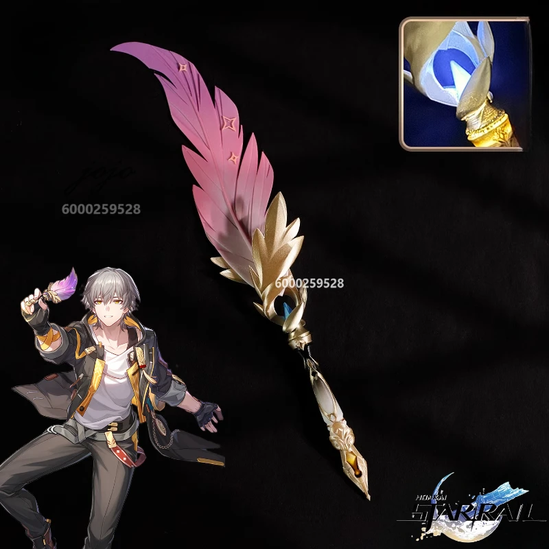 Game Honkai: Star Rail Trailblazer・Memory Highly reproducible Contract Feather Quill costume props Halloween Role Play Comic Con
Game Honkai: Star Rail Trailblazer・Memory Highly reproducible Contract Feather Quill costume props Halloween Role Play Comic Con