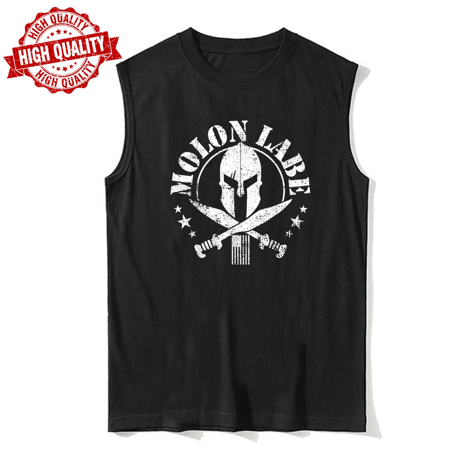 Epic Patriotic American Spartan Warrior Molon Labe Tanktop 100% Cotton O-Neck Summer Casual Mens Tank Tops Sleeveless T-shirt
Epic Patriotic American Spartan Warrior Molon Labe Tanktop 100% Cotton O-Neck Summer Casual Mens Tank Tops Sleeveless T-shirt