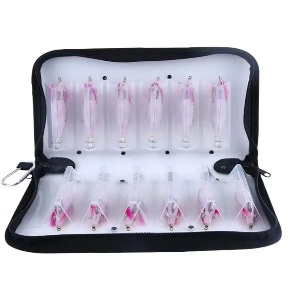Waterproof Squid Jig Storage Box Storage Wallet Hook Protective Cover Hard Lure Bag Bait Bag 12 Grids Lure Storage Case
Waterproof Squid Jig Storage Box Storage Wallet Hook Protective Cover Hard Lure Bag Bait Bag 12 Grids Lure Storage Case