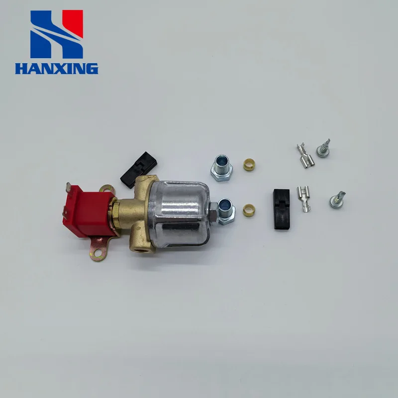 LPG/CNG Kit Systems Fittings Electromagnetic Valve With Red Coil Auto Gas Equipment
LPG/CNG Kit Systems Fittings Electromagnetic Valve With Red Coil Auto Gas Equipment