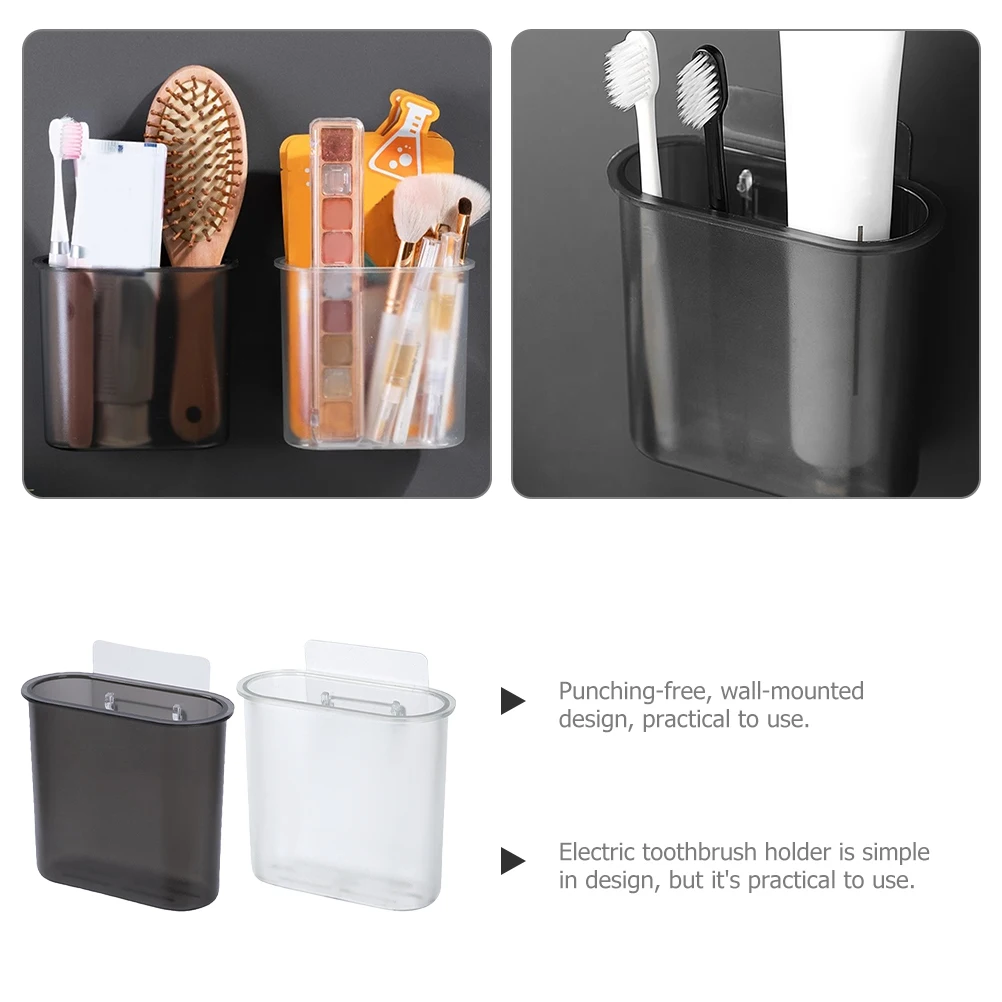2 Pcs Wall Mount Storage Box Toothbrush Rack Shower Holder For Toothpaste Bathroom Organizer Punch Free Electric Toothbrush
2 Pcs Wall Mount Storage Box Toothbrush Rack Shower Holder For Toothpaste Bathroom Organizer Punch Free Electric Toothbrush