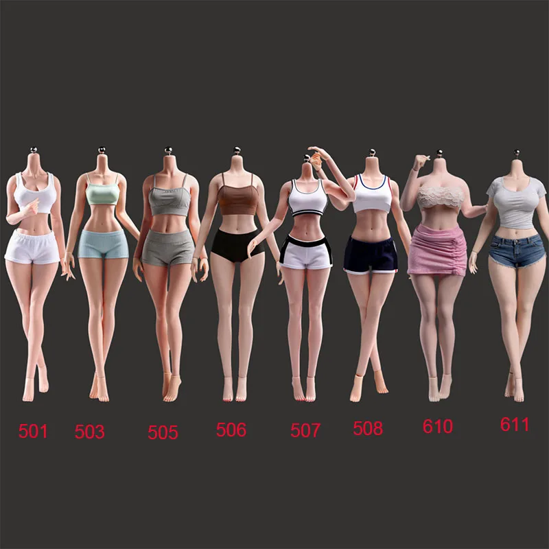  1/6 Female Action Figure Seamless Body YM501 YM503 YM505 YM506 YM507 YM508 YM610 YM611 12 inch Soldier Flexible Body Model Toy
1/6 Female Action Figure Seamless Body YM501 YM503 YM505 YM506 YM507 YM508 YM610 YM611 12 inch Soldier Flexible Body Model Toy