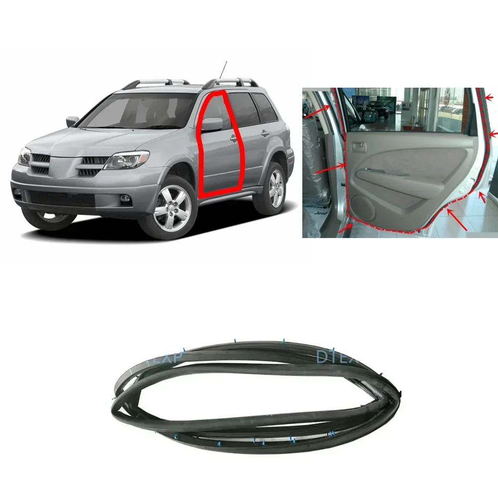1 Piece Door Weatherstrip Seal for Outlander 2001-2006 Door Protector Rubber for Airtrek 1st Cushion Rubber Strip MR487165
1 Piece Door Weatherstrip Seal for Outlander 2001-2006 Door Protector Rubber for Airtrek 1st Cushion Rubber Strip MR487165