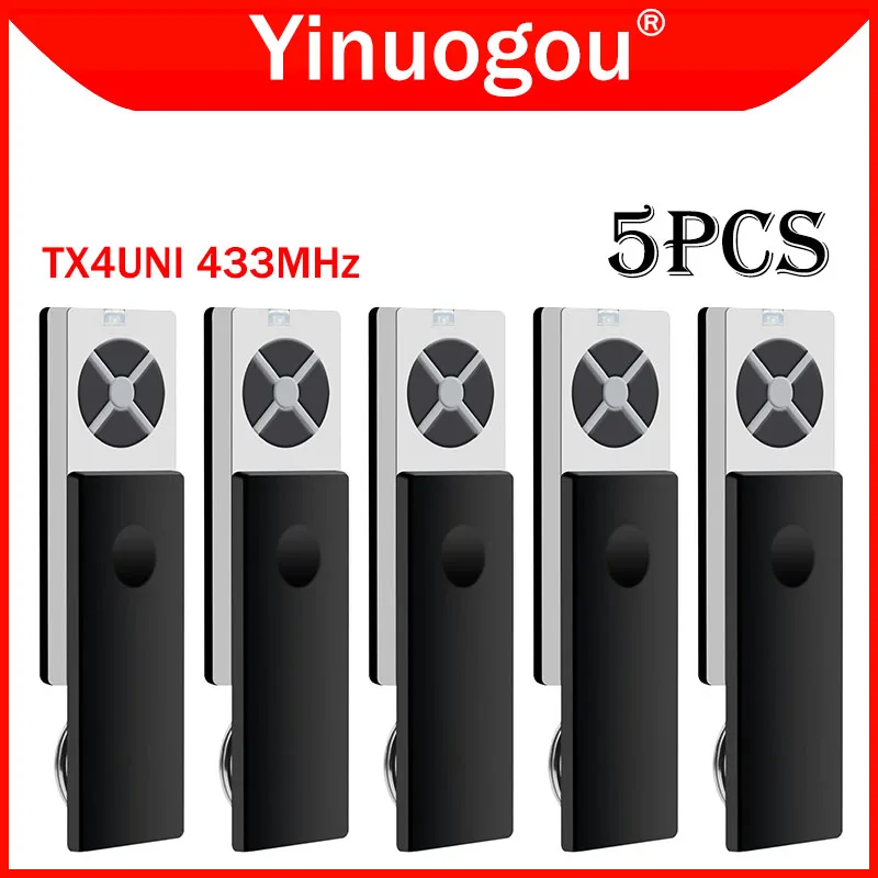 5PCS Chamberlain LiftMaster TX4UNI TX4UNIF TX4RUNI TX4UNIS TX2EV TX2REV Electric Gate Garage Door Remote Control Opener 433MHz
5PCS Chamberlain LiftMaster TX4UNI TX4UNIF TX4RUNI TX4UNIS TX2EV TX2REV Electric Gate Garage Door Remote Control Opener 433MHz