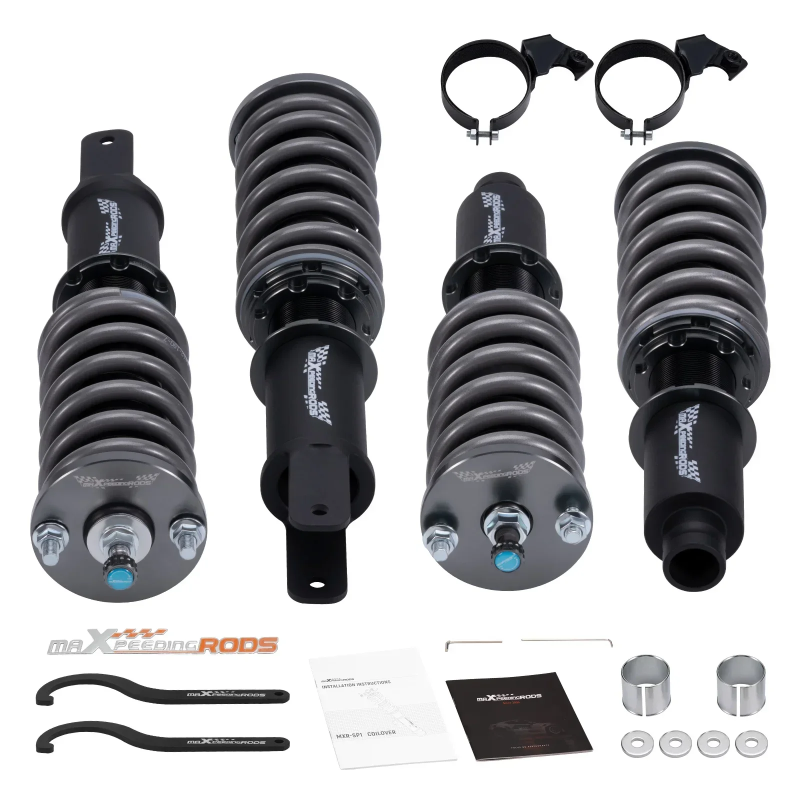 Maxpeedingrods T7 Coilovers Struts Shocks Kit For Honda CR-X 1988-1991 ED EE EF For Honda Civic 1996-2000 EJ EK EM
Maxpeedingrods T7 Coilovers Struts Shocks Kit For Honda CR-X 1988-1991 ED EE EF For Honda Civic 1996-2000 EJ EK EM