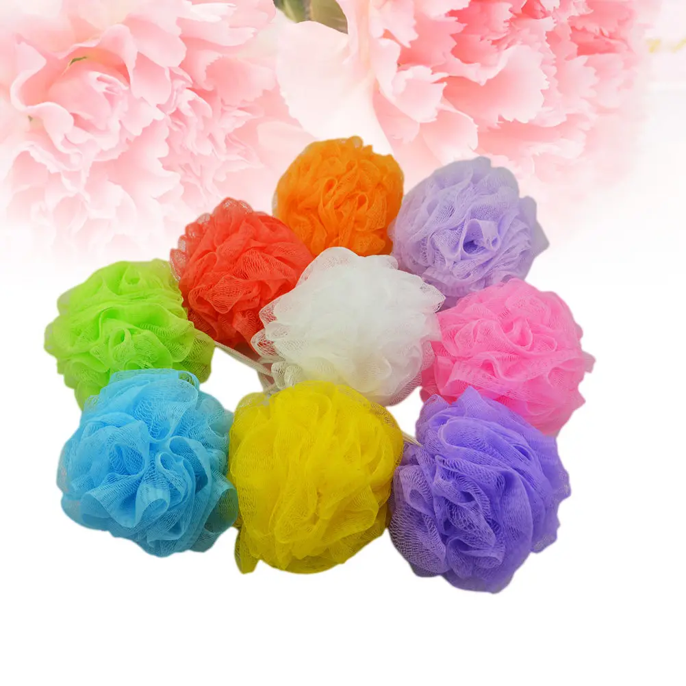 8Pcs Mesh Bath Ball Shower Ball for Exfoliating Deep Cleansing Skin Care with Hanging Rope Gentle Lathering Body Scrub Bath
8Pcs Mesh Bath Ball Shower Ball for Exfoliating Deep Cleansing Skin Care with Hanging Rope Gentle Lathering Body Scrub Bath