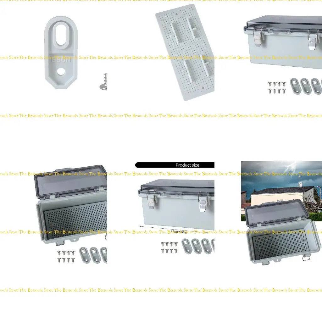 12PF Wall Mounted Junction Box Waterproof Clear Cover Distribution Box Electrical Project Enclosure Cable Junction Box
12PF Wall Mounted Junction Box Waterproof Clear Cover Distribution Box Electrical Project Enclosure Cable Junction Box