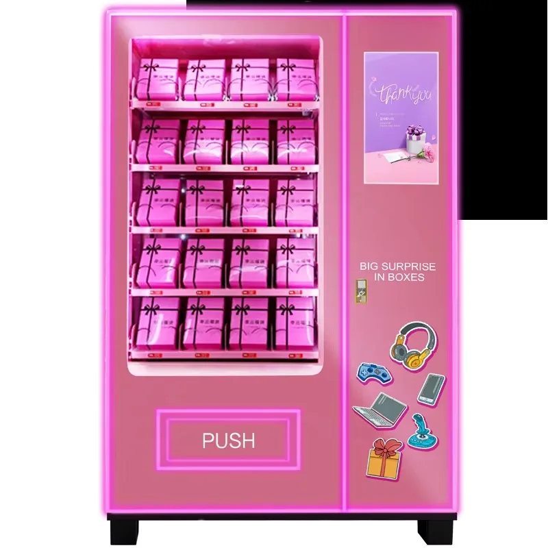 Custom Wig Vending Machine for Hair Cosmetics Vending Machine Can Sell Makeup Lipstick with External Vending Machine
Custom Wig Vending Machine for Hair Cosmetics Vending Machine Can Sell Makeup Lipstick with External Vending Machine