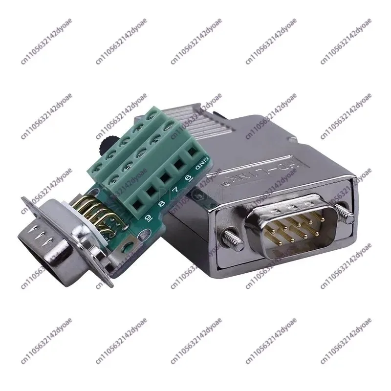 1pcs Metal Case DB9 Connector Solder Free Terminal Block Breakout Board Terminals RS232 RS485 COM Quick Install 9-pin Solid
1pcs Metal Case DB9 Connector Solder Free Terminal Block Breakout Board Terminals RS232 RS485 COM Quick Install 9-pin Solid