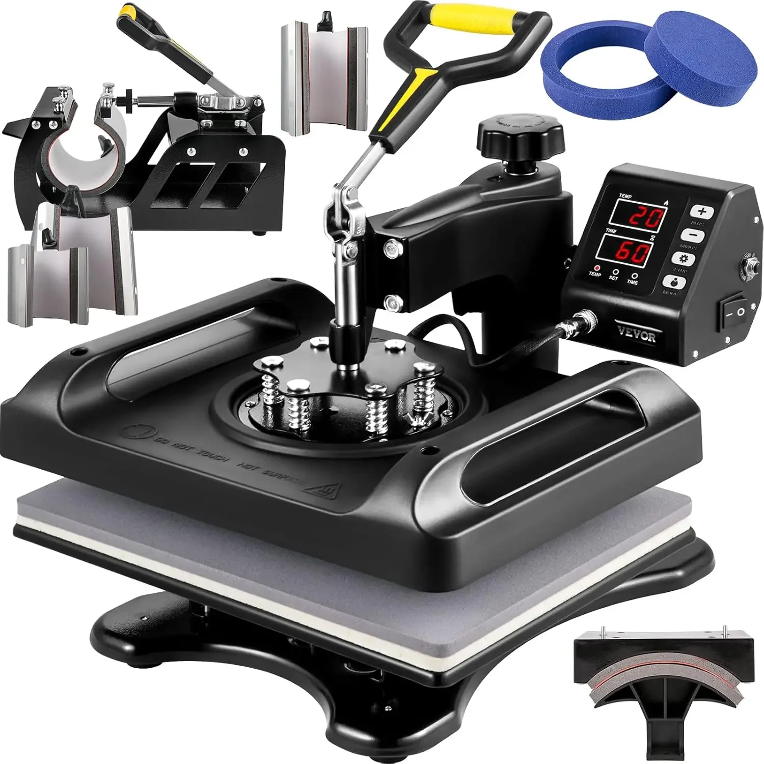 Upgrade Heat Press Machine ETL Quality & Safety Certificated 12 x 15 in 8 in 1 Heat Press Power-Saving Combo Multifunctional
Upgrade Heat Press Machine ETL Quality & Safety Certificated 12 x 15 in 8 in 1 Heat Press Power-Saving Combo Multifunctional