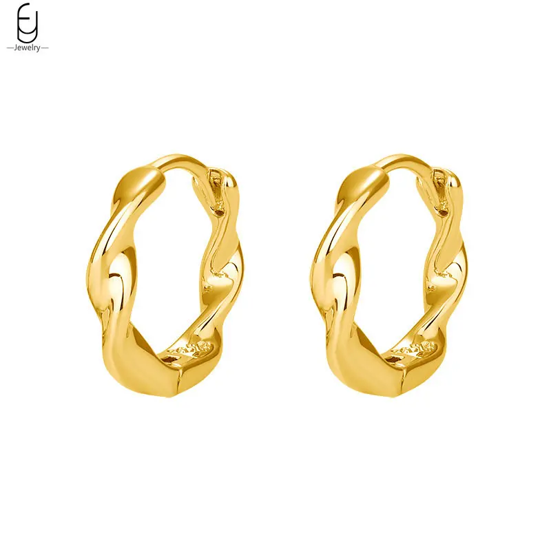 925 Sterling Silver Needle Minimalist Twisted Hoop Earrings For Women French Statement Creative Punk Jewelry Accessories
925 Sterling Silver Needle Minimalist Twisted Hoop Earrings For Women French Statement Creative Punk Jewelry Accessories