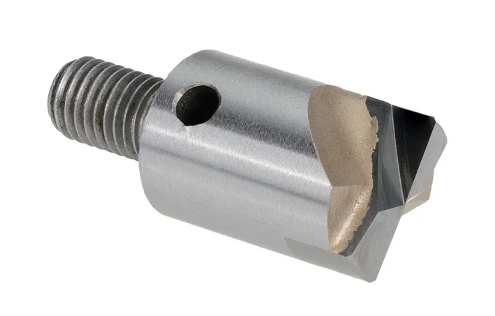 Countersink Cutter 1/2" Diameter 1/4x28 UNF 3 flute 120 degrees Integral (fixed) pilot alloy hss M2 carbide PCD
Countersink Cutter 1/2" Diameter 1/4x28 UNF 3 flute 120 degrees Integral (fixed) pilot alloy hss M2 carbide PCD