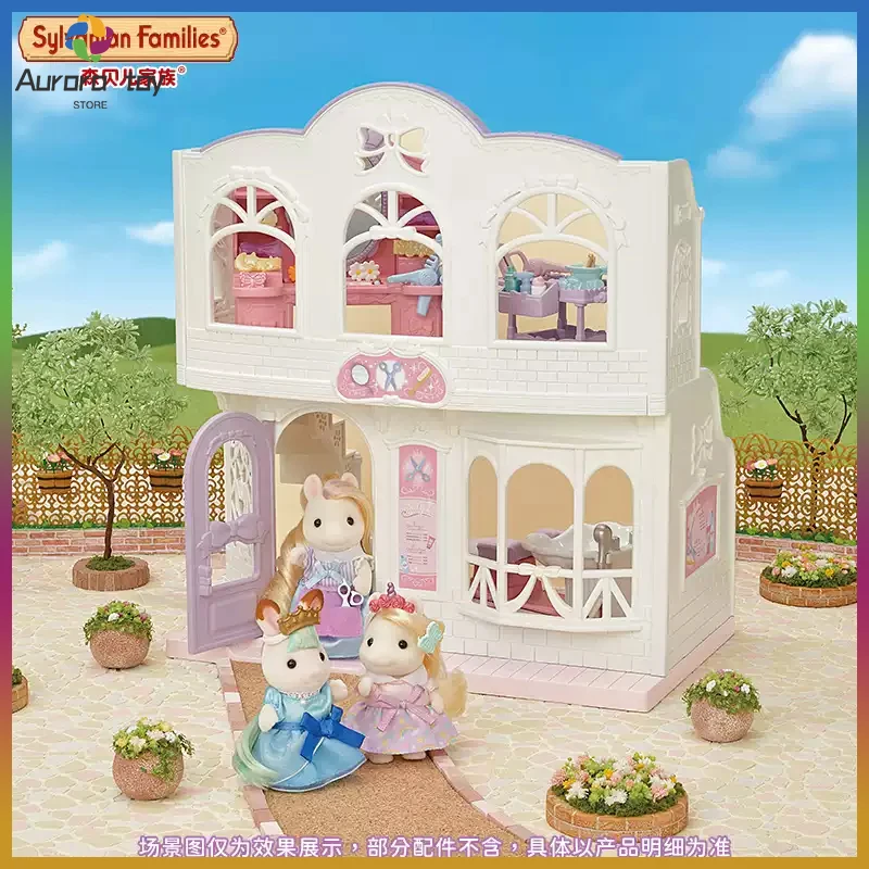 Original Sylvanian Families Pony'S Stylish Hair Salon Two Story Dollhouse Girls Play Toy Pony Beauty Hair Salon Themed Doll Gift
Original Sylvanian Families Pony'S Stylish Hair Salon Two Story Dollhouse Girls Play Toy Pony Beauty Hair Salon Themed Doll Gift