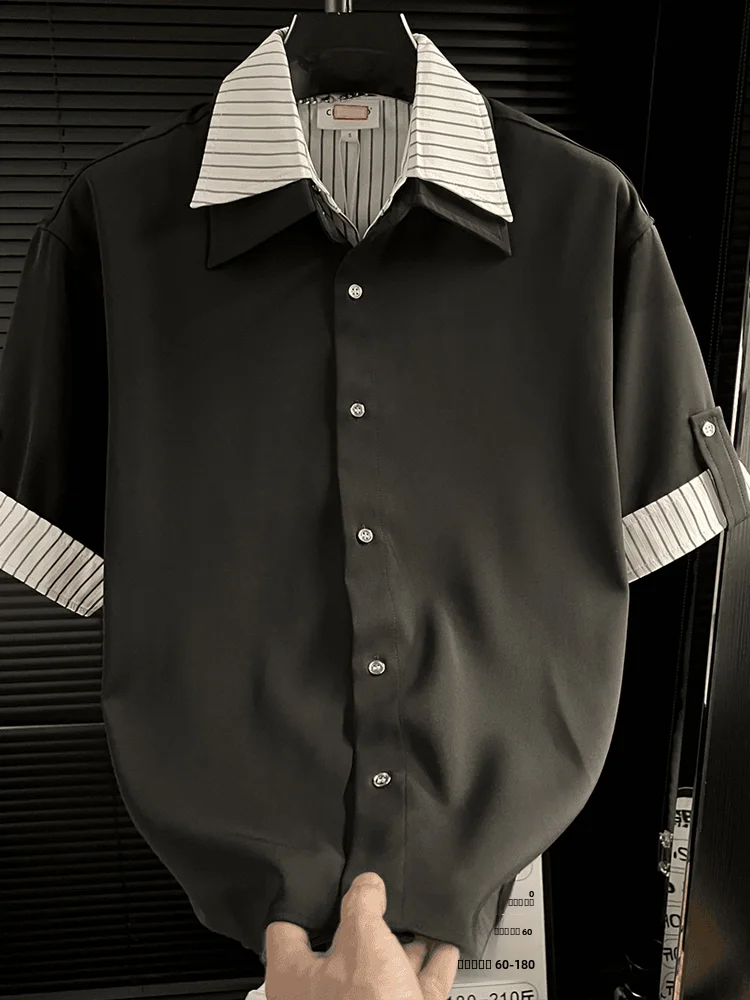 Мужская футболка Ele с имитацией двухслойности, легкая, роскошный дизайн, летняя, повседневная, из смесового хлопка и полиэстера
Мужская футболка Ele с имитацией двухслойности, легкая, роскошный дизайн, летняя, повседневная, из смесового хлопка и полиэстера