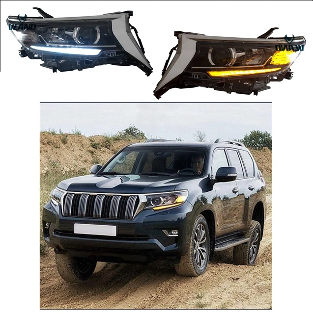 Wholesales LED Headlights Head Light 2015-UP Sequential Car Front Lamp for Prado Land Cruiser 150
Wholesales LED Headlights Head Light 2015-UP Sequential Car Front Lamp for Prado Land Cruiser 150