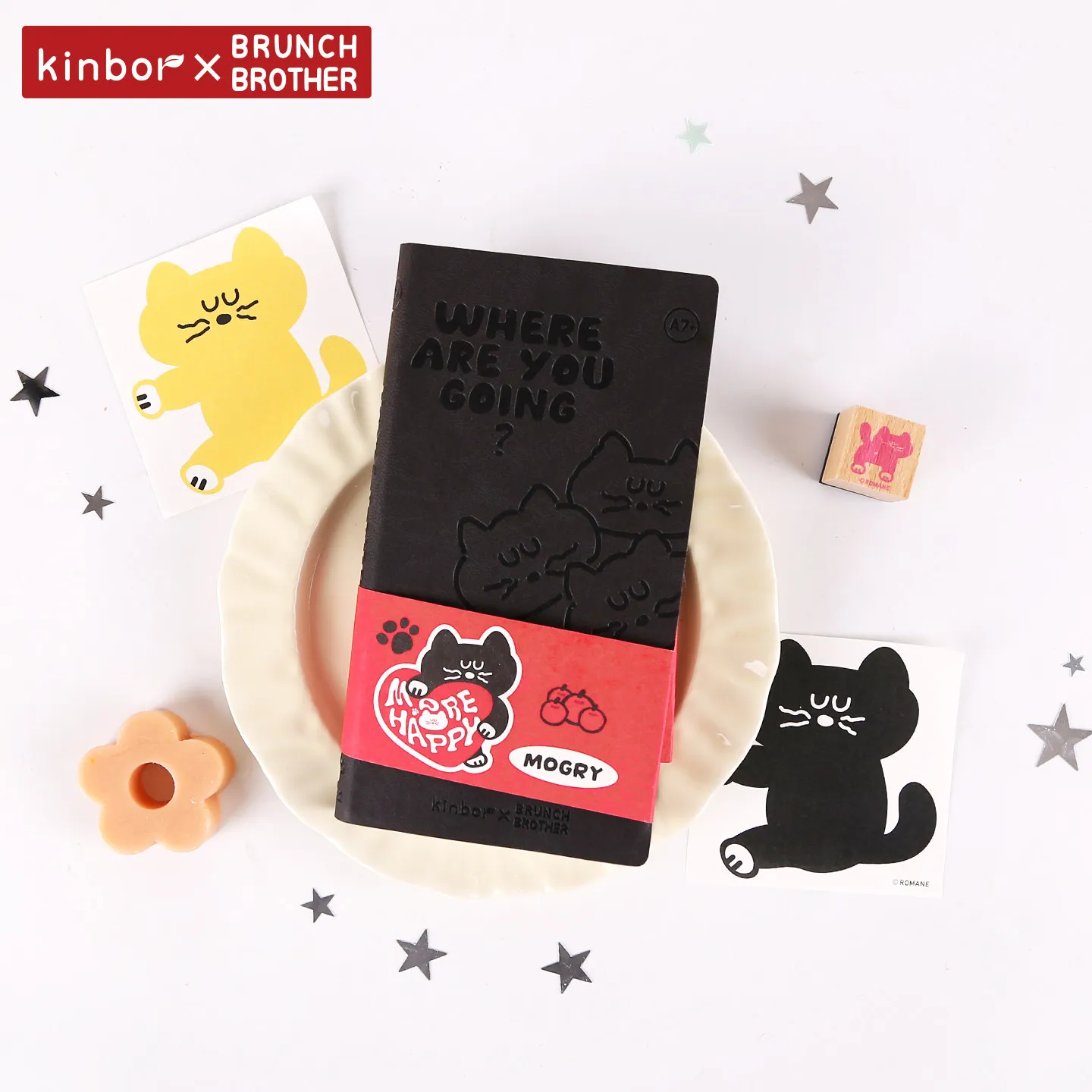 Kinbor A7 Pocket Notebook Grid and Blank Pages Cute Cartoon Leather Cover,Portable Mini Handbook Planner Agenda Journal Gift
Kinbor A7 Pocket Notebook Grid and Blank Pages Cute Cartoon Leather Cover,Portable Mini Handbook Planner Agenda Journal Gift