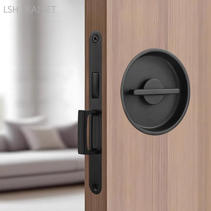 High-quality Zinc Alloy Invisible Door Lock Home Balcony Sliding Barn Door Lock Built-in Door Panel Handle Furniture Hardware
High-quality Zinc Alloy Invisible Door Lock Home Balcony Sliding Barn Door Lock Built-in Door Panel Handle Furniture Hardware