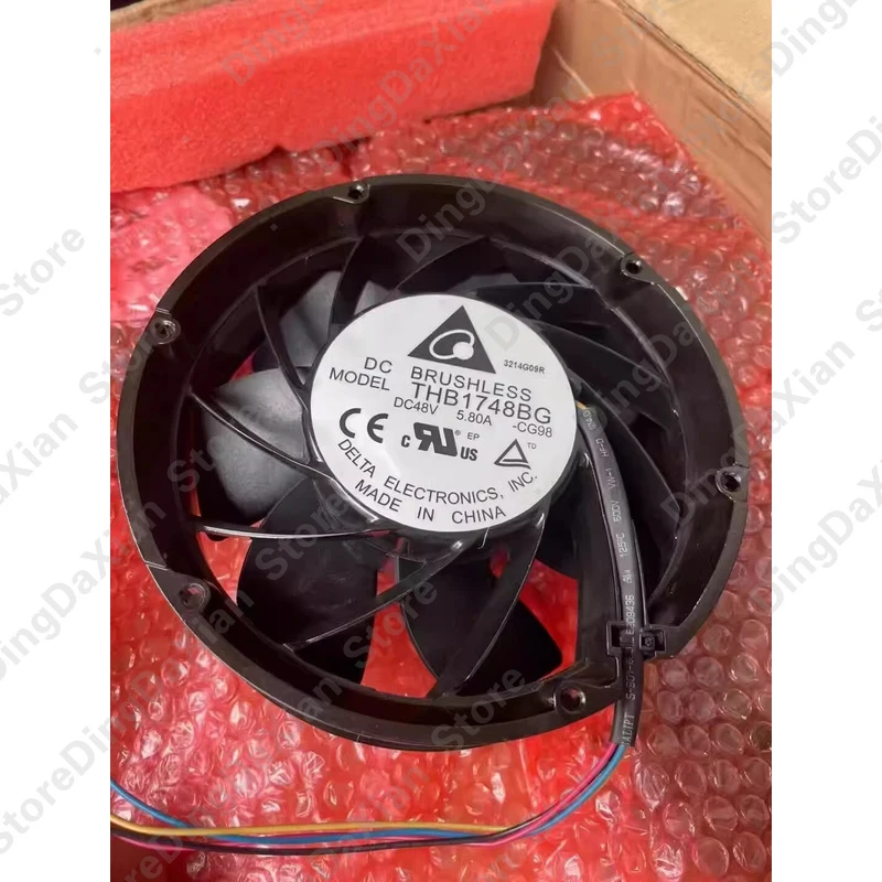 D+FOR Delta THB1748BG -CG98 48V 5.80A 4-Wire Inverter Cooling Fan 1PCS
D+FOR Delta THB1748BG -CG98 48V 5.80A 4-Wire Inverter Cooling Fan 1PCS