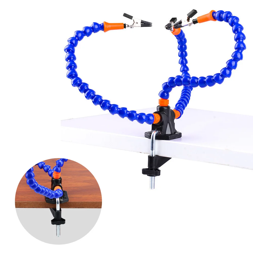Soldering Station with 3/5Pcs Flexible Arms Soldering Iron Holder Third Helping Hand Tool Pcb Welding Repair Welding Tools
Soldering Station with 3/5Pcs Flexible Arms Soldering Iron Holder Third Helping Hand Tool Pcb Welding Repair Welding Tools