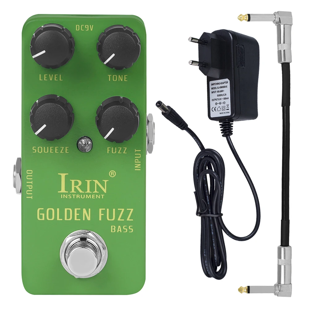 IRIN RS-20 Golden Fuzz Bass Guitar Effect Pedal True Bypass Mini Single Guitar Effect Pedal Electric Guitar Accessories & Parts 
IRIN RS-20 Golden Fuzz Bass Guitar Effect Pedal True Bypass Mini Single Guitar Effect Pedal Electric Guitar Accessories & Parts