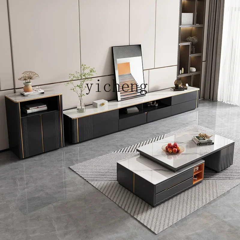 B1 light luxury rock panel TV cabinet modern simple living room fashionable floor TV cabinet coffee table combination
B1 light luxury rock panel TV cabinet modern simple living room fashionable floor TV cabinet coffee table combination