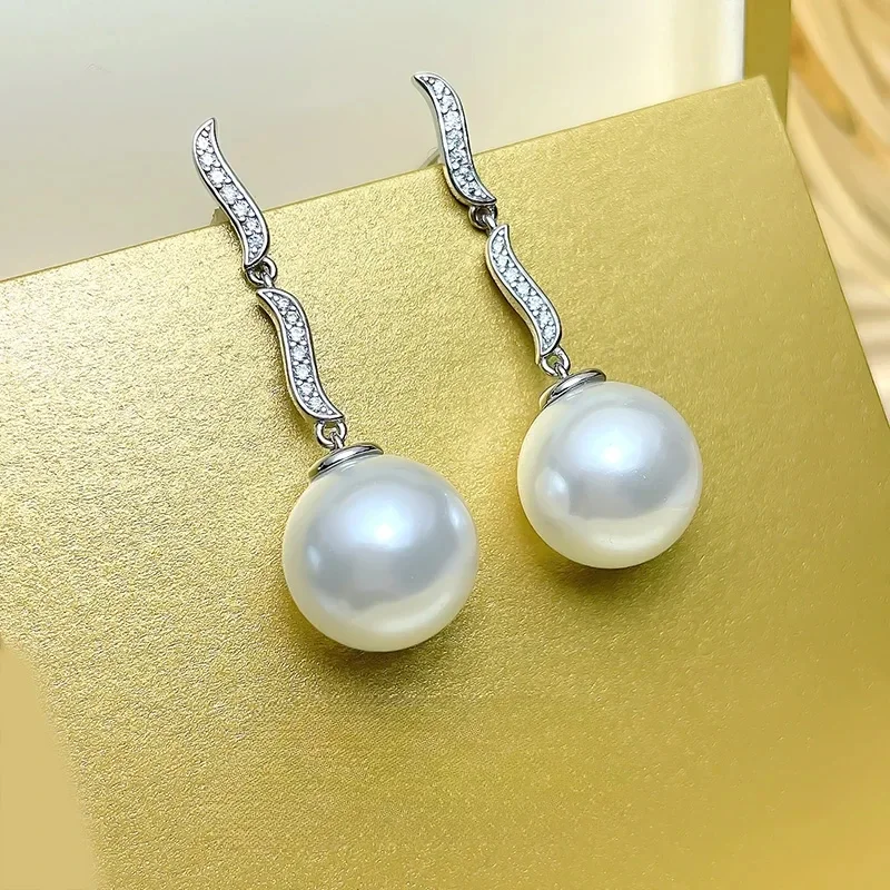 New Light Luxury Fashion Long Earrings S925 Sterling Silver Elegant Cool Style Engagement Gift Women's Jewelry
New Light Luxury Fashion Long Earrings S925 Sterling Silver Elegant Cool Style Engagement Gift Women's Jewelry