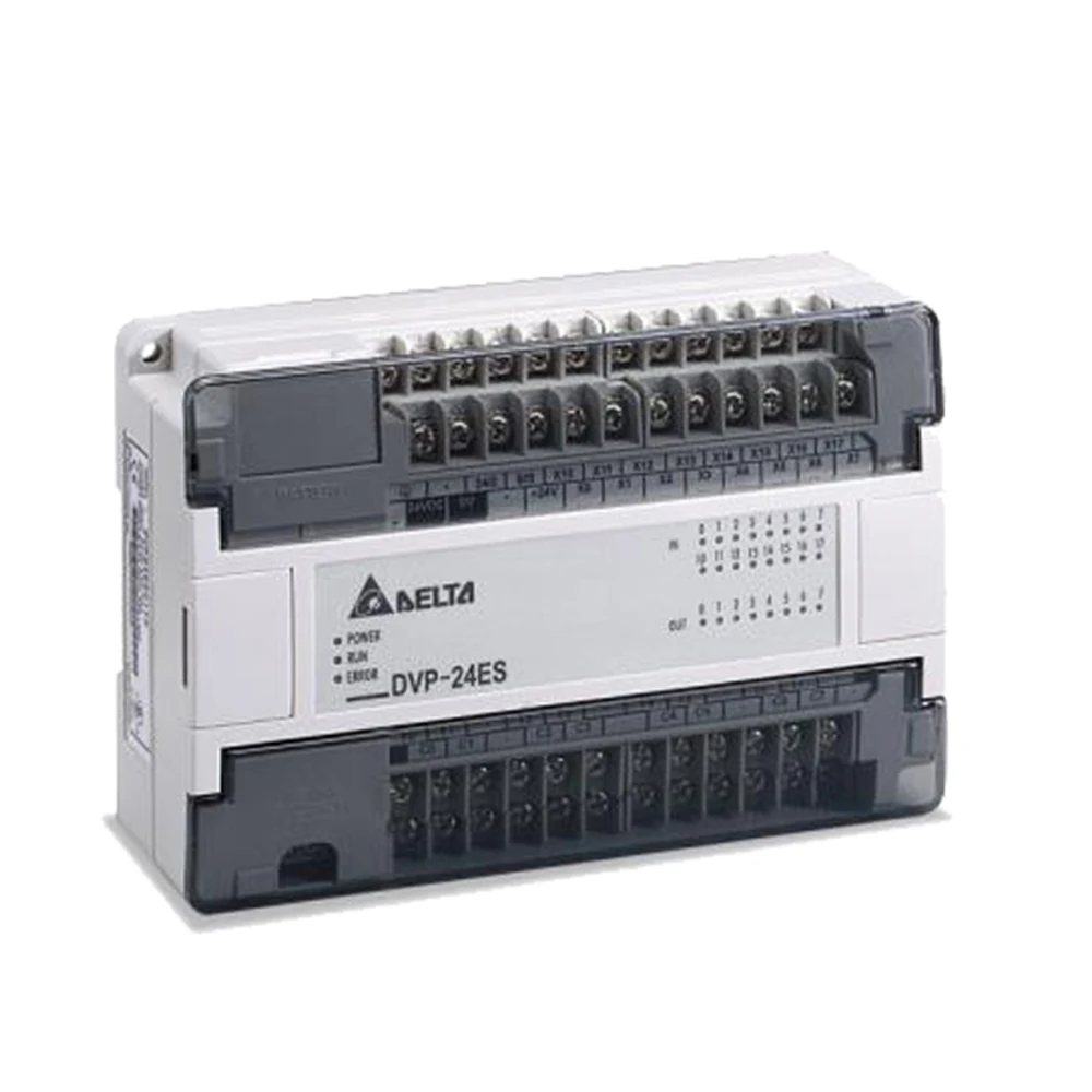 Delta PLC ES series 14/24/32/40/60 I/O DVP60ES00R2 DVP24ES00T2 ES00R2 24-точечный 16DI-8DO (NPN транзистор) AC Power
Delta PLC ES series 14/24/32/40/60 I/O DVP60ES00R2 DVP24ES00T2 ES00R2 24-точечный 16DI-8DO (NPN транзистор) AC Power