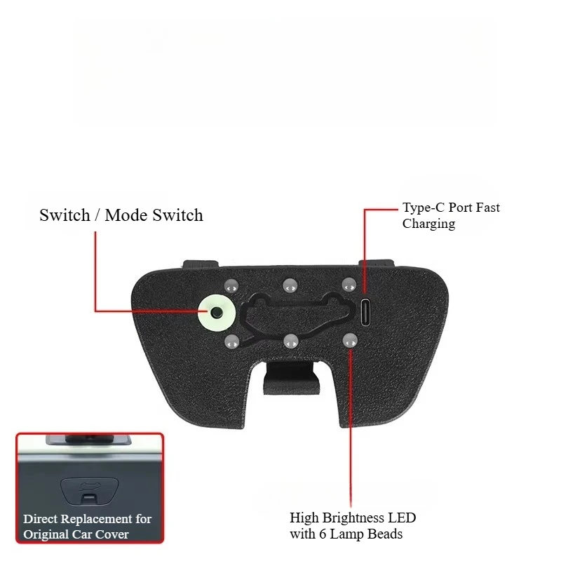 For 2026 Geely EX2/Xingyuan Car Trunk Light Multicolor Ambient Light LED Strip Tail Box Interior Mod Accessories Modification
For 2026 Geely EX2/Xingyuan Car Trunk Light Multicolor Ambient Light LED Strip Tail Box Interior Mod Accessories Modification