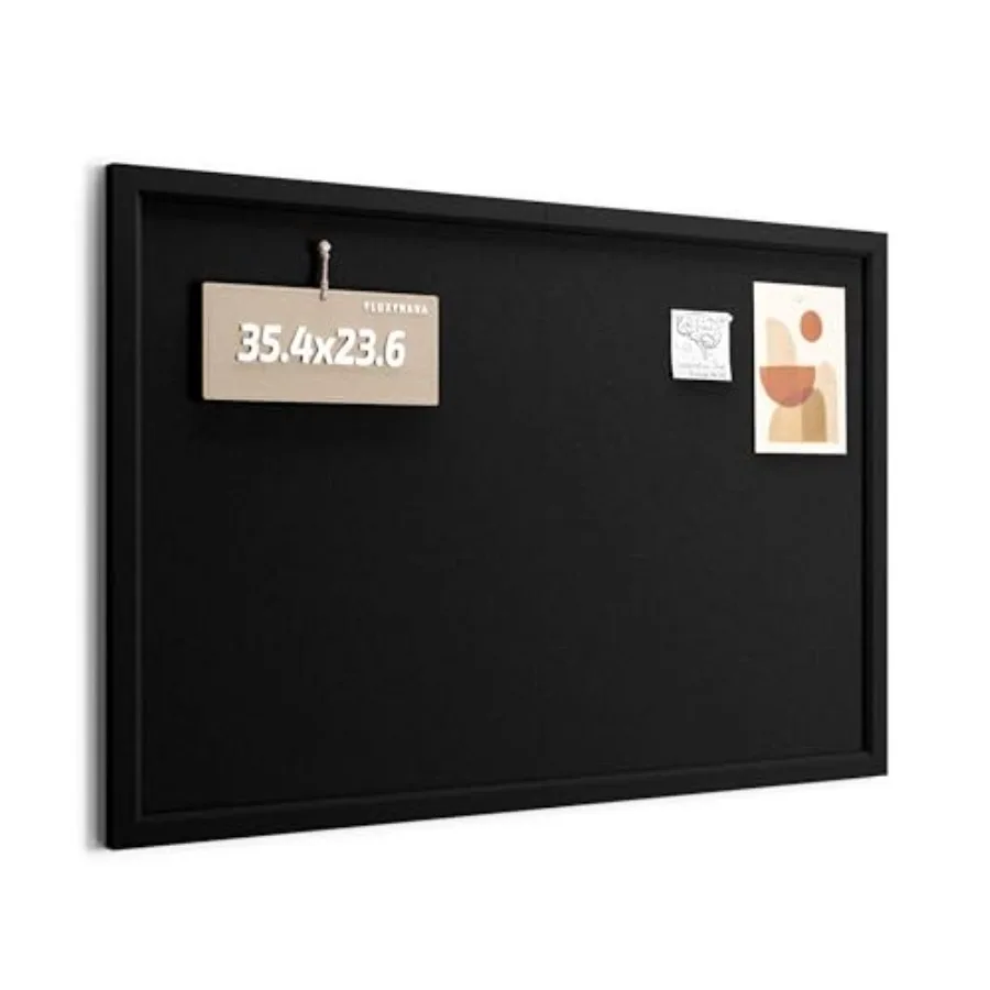 Foldable Cork Board Alternative, Felt Bulletin Board 36" x 24" Frame with 24 Adhesive Tabs, Pin Board for Home Office, Classroo
Foldable Cork Board Alternative, Felt Bulletin Board 36" x 24" Frame with 24 Adhesive Tabs, Pin Board for Home Office, Classroo