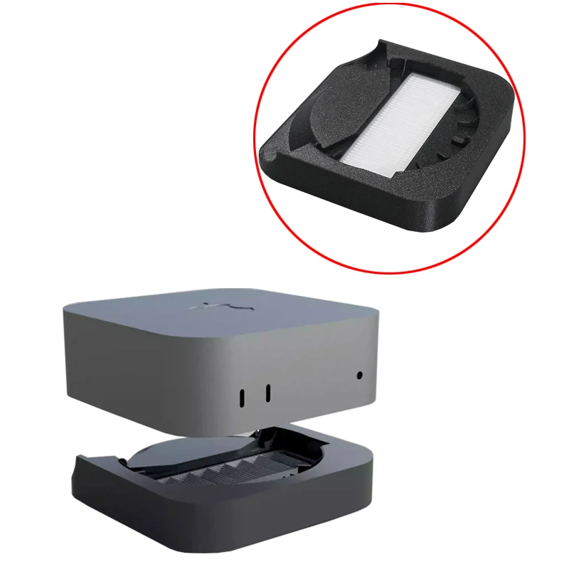 1 шт. пылезащитная противоскользящая основа для Mac Mini M4 с HEPA-фильтром, изолирующая кошачья шерсть, удобный импульсный кронштейн, детали стойки
1 шт. пылезащитная противоскользящая основа для Mac Mini M4 с HEPA-фильтром, изолирующая кошачья шерсть, удобный импульсный кронштейн, детали стойки