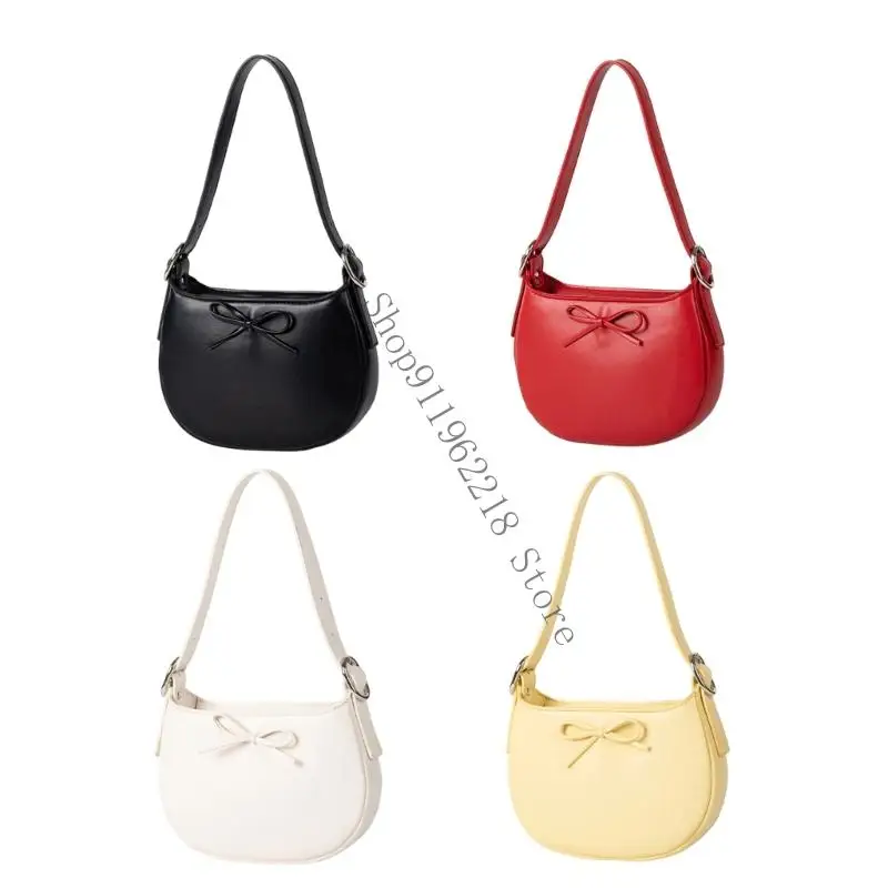 Modern Underarm Bag for Women PU Leather Bows Decoration Shoulder Bags Handbag 066F 
Modern Underarm Bag for Women PU Leather Bows Decoration Shoulder Bags Handbag 066F