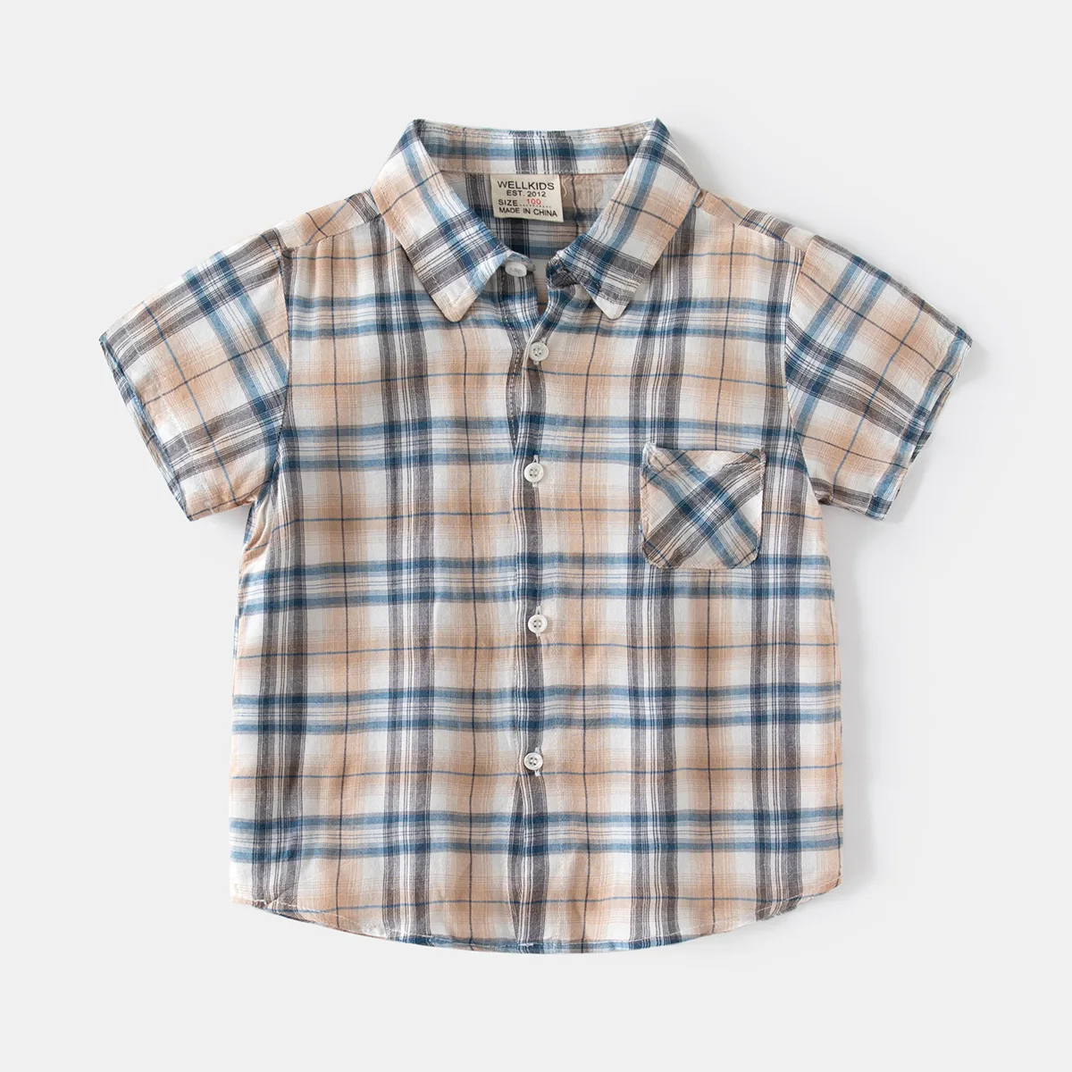 Plaid Shirts for Boys Cotton Summer 2024 New Toddler Kids Tops Fashion Children's Clothes School Uniform Outfits
Plaid Shirts for Boys Cotton Summer 2024 New Toddler Kids Tops Fashion Children's Clothes School Uniform Outfits