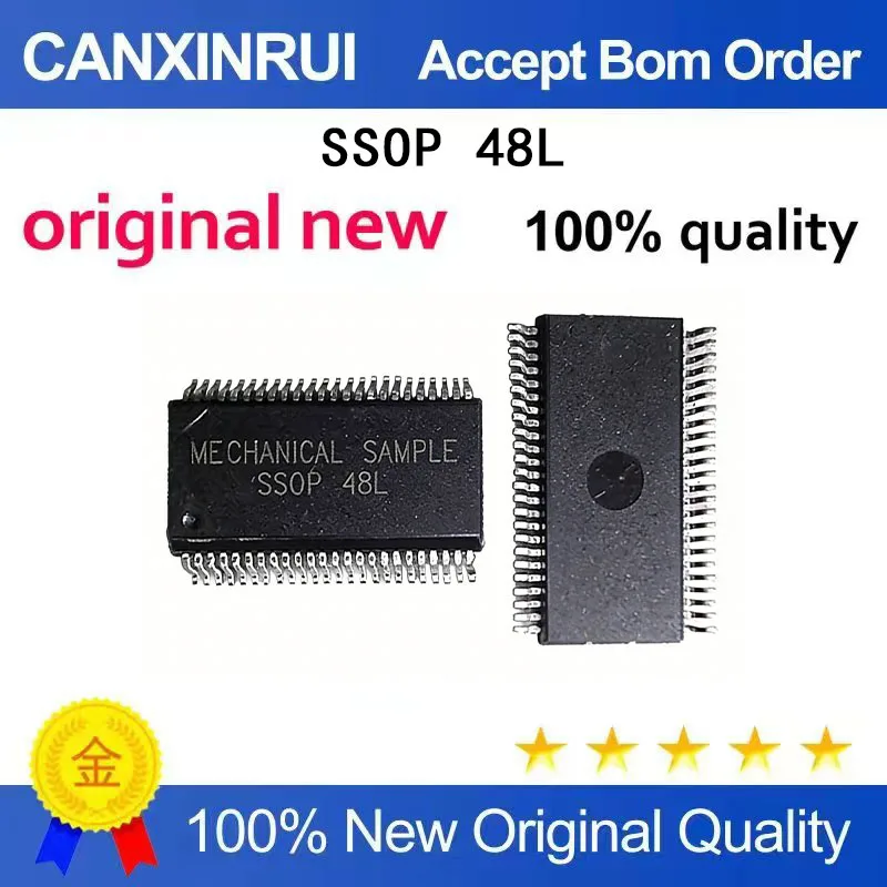 (5-100 pieces)Brand new original SSOP 48L SSOP spot chip IC
(5-100 pieces)Brand new original SSOP 48L SSOP spot chip IC
