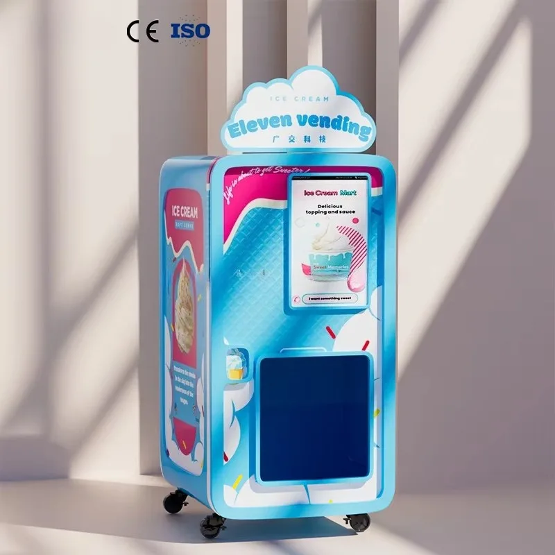 Smart Commercial Ice Cream Vending Machine Support Remote Monitor Self Service Ice Cream Maker Machine for High Profit Business
Smart Commercial Ice Cream Vending Machine Support Remote Monitor Self Service Ice Cream Maker Machine for High Profit Business