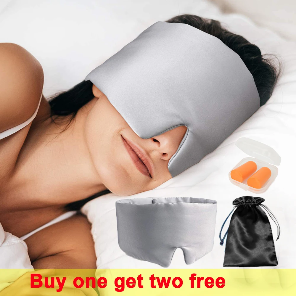 3pcs/Lots Silk Satin Sleep Mask Comfortable Sleeping Eyeshade Cover Shade Eyes Relax Enlarged Eye Patch Women Men Sleep Health
3pcs/Lots Silk Satin Sleep Mask Comfortable Sleeping Eyeshade Cover Shade Eyes Relax Enlarged Eye Patch Women Men Sleep Health