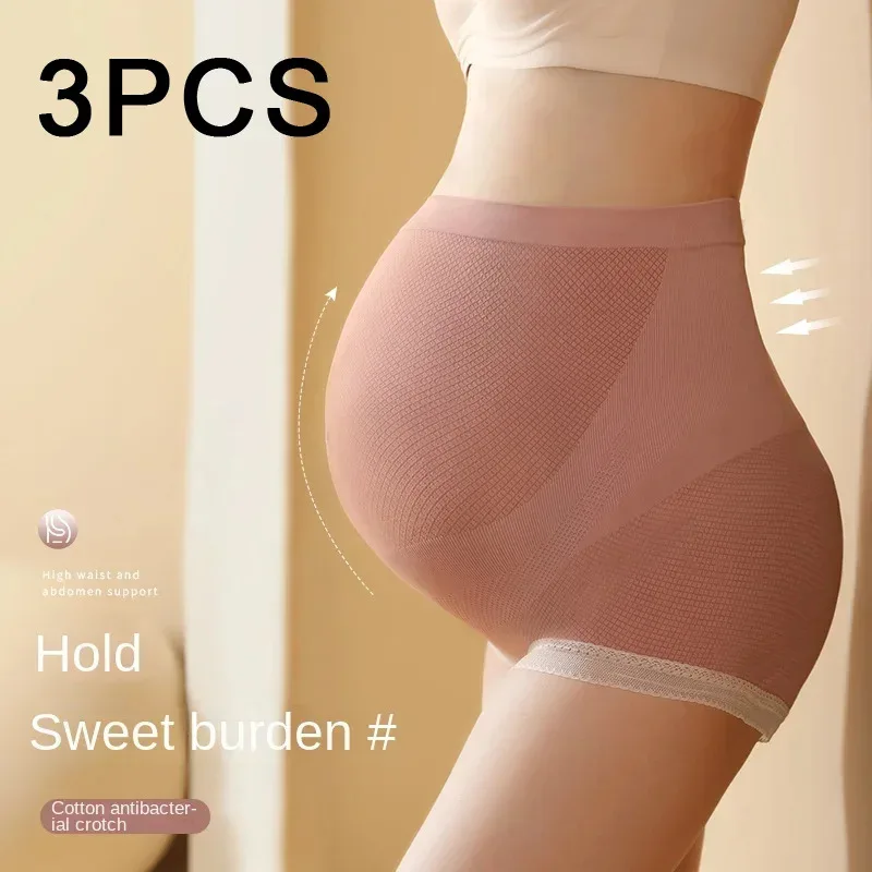 3PCS Maternity Panties High Waist Pregnant Panties Adjustable Belly Support Briefs for Pregnant Women Lace Solid Cozy Intimates
3PCS Maternity Panties High Waist Pregnant Panties Adjustable Belly Support Briefs for Pregnant Women Lace Solid Cozy Intimates