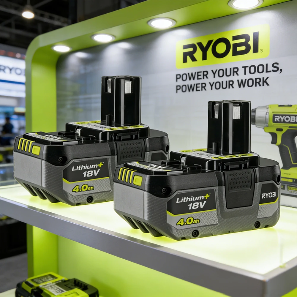 Power Your Outdoor DIY: 2026 RYOBI ONE+ 18V 4.0Ah Replaceable Battery for Leaf Blower Hedge Trimmer All Cordless Tools
Power Your Outdoor DIY: 2026 RYOBI ONE+ 18V 4.0Ah Replaceable Battery for Leaf Blower Hedge Trimmer All Cordless Tools
