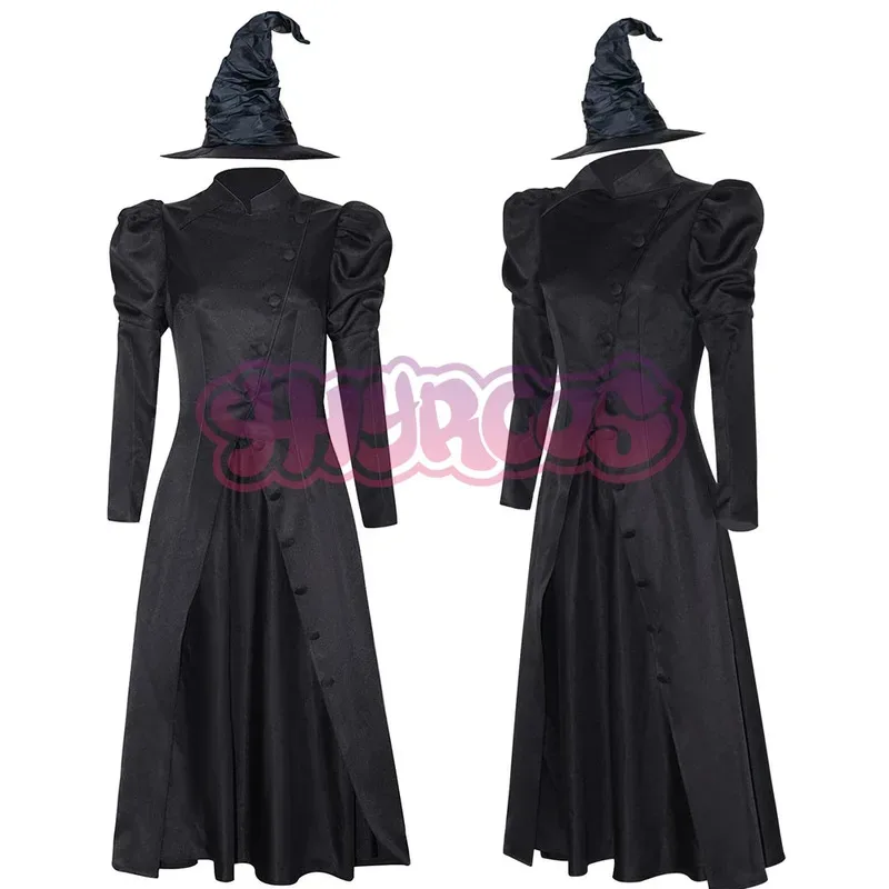 Anime Thropp cosplay hat black witch dress hat uniform evil witch of the West Halloween party women men witch cosplay
Anime Thropp cosplay hat black witch dress hat uniform evil witch of the West Halloween party women men witch cosplay