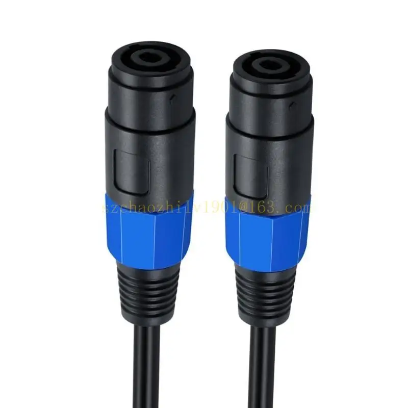 62KA Professional Speakon Extension Cable, Speakon Female to Speakon Female, 4 Plug Ohm Head Speakon Extension Cable
62KA Professional Speakon Extension Cable, Speakon Female to Speakon Female, 4 Plug Ohm Head Speakon Extension Cable