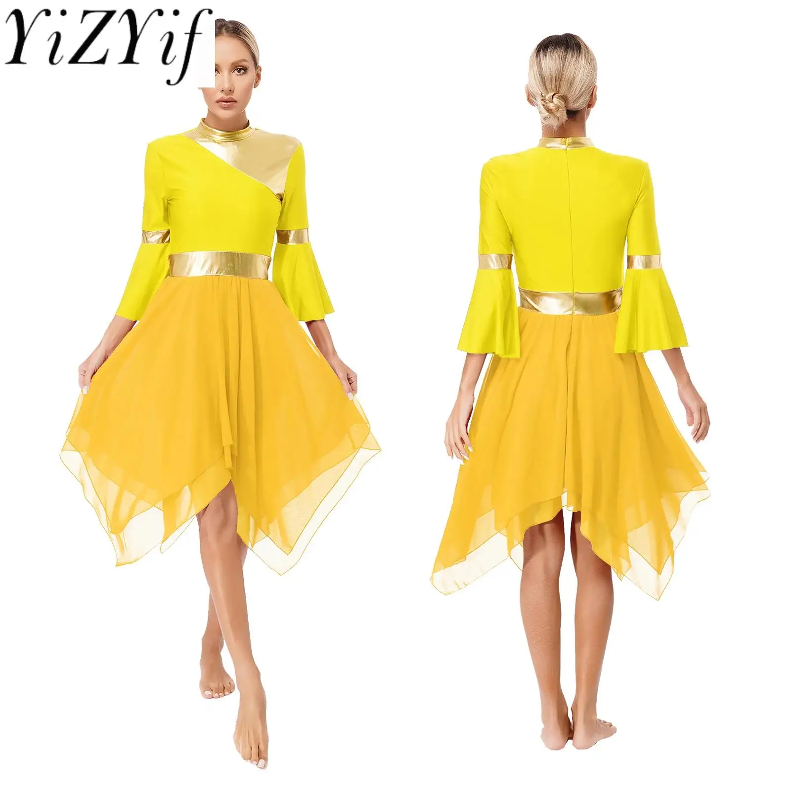 Women Praise Dance Costume Overlay Tunic Sequins Worship Liturgical Lyrical Dance Dress Church Christian Waltz Prom Party Dress
Women Praise Dance Costume Overlay Tunic Sequins Worship Liturgical Lyrical Dance Dress Church Christian Waltz Prom Party Dress