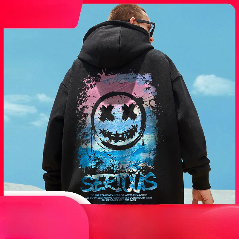 2024 Hot Sale Black Hoodie Men's Fashion Printed Spring and Autumn Casual Hoodie American Adult Children Heavy Casual Hoodie
2024 Hot Sale Black Hoodie Men's Fashion Printed Spring and Autumn Casual Hoodie American Adult Children Heavy Casual Hoodie