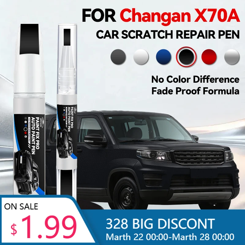 Ручка-корректор для ремонта лакокрасочного покрытия Changan X70A 2017-2025 S4, средство для удаления царапин, аксессуары для авто DIY, черный, белый, красный, синий, фиолетовый, золотой
Ручка-корректор для ремонта лакокрасочного покрытия Changan X70A 2017-2025 S4, средство для удаления царапин, аксессуары для авто DIY, черный, белый, красный, синий, фиолетовый, золотой
