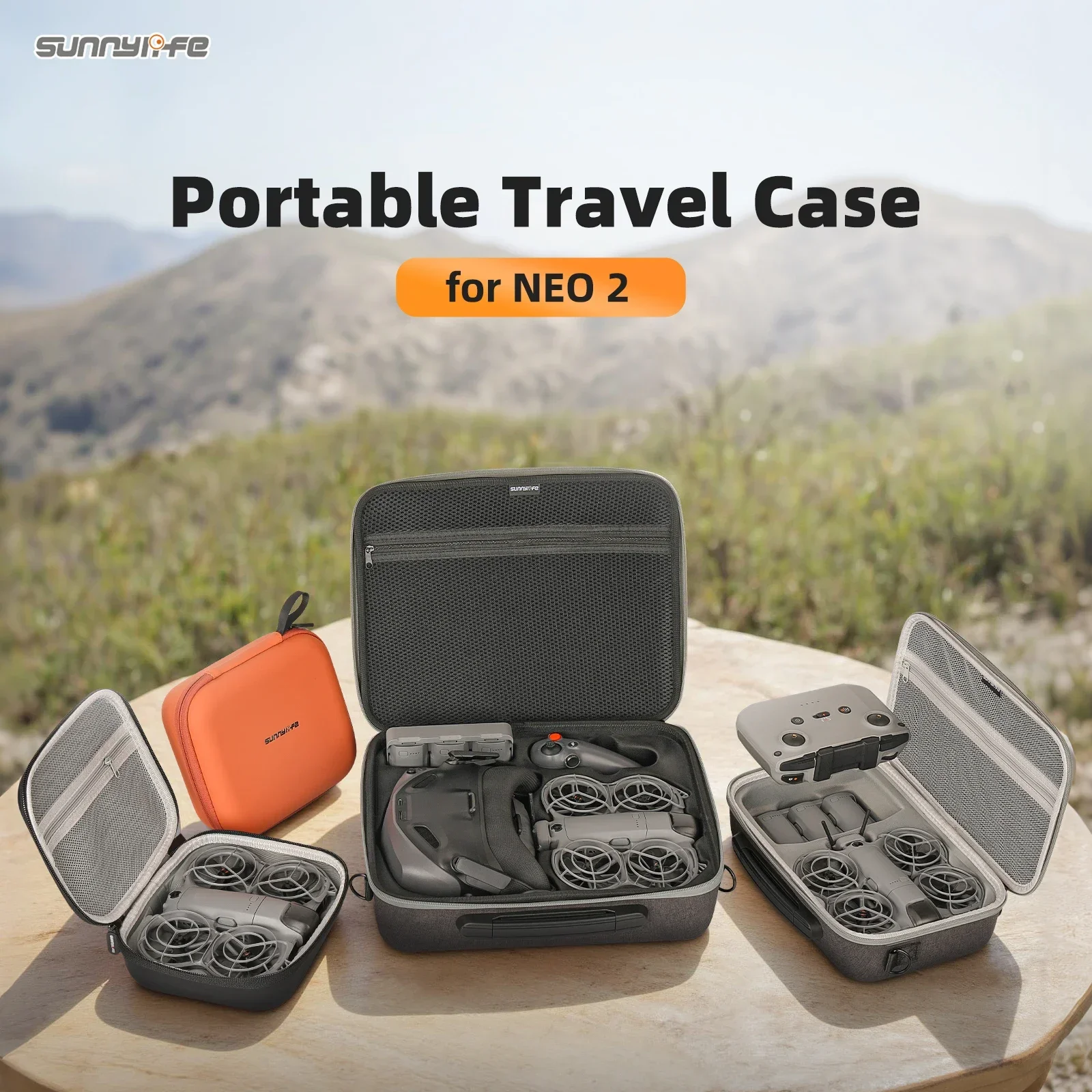 for DJI NEO 2 Fly More Combo Portable Travel Bag Shockproof Protective Box Carrying Case Waterproof Leather Handbag
for DJI NEO 2 Fly More Combo Portable Travel Bag Shockproof Protective Box Carrying Case Waterproof Leather Handbag