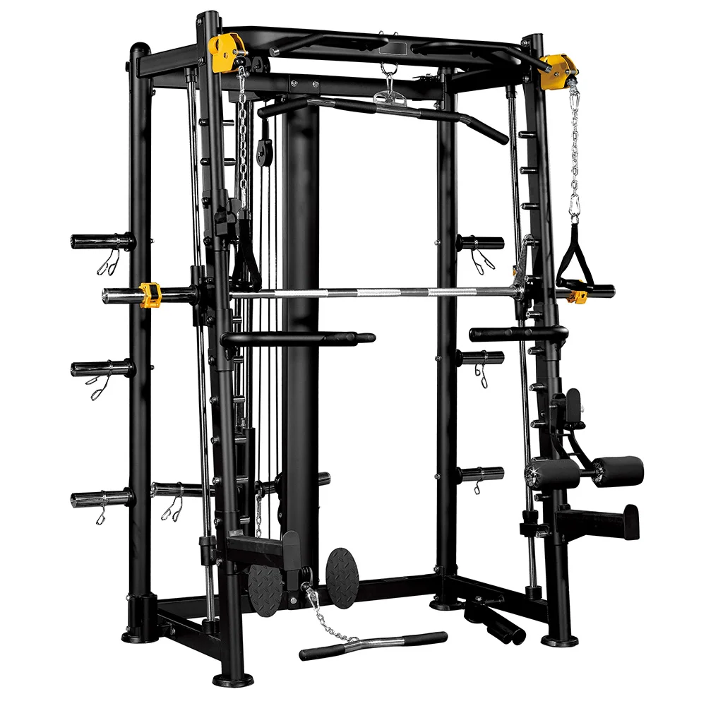 Hot Sale Gym Equipment Fitness and Body Building Smith Machine Multi-functional Station Equipment for Gym
Hot Sale Gym Equipment Fitness and Body Building Smith Machine Multi-functional Station Equipment for Gym