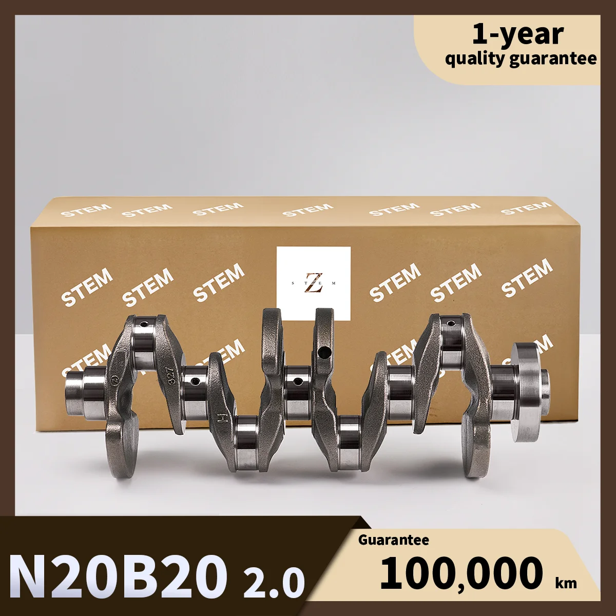 Crankshaft for BMW N20B20 2.0-litre Inline-four Turbocharged Engine Series 3/5/X1/X3/Z4 - Quality Guaranteed for 1 Year
Crankshaft for BMW N20B20 2.0-litre Inline-four Turbocharged Engine Series 3/5/X1/X3/Z4 - Quality Guaranteed for 1 Year