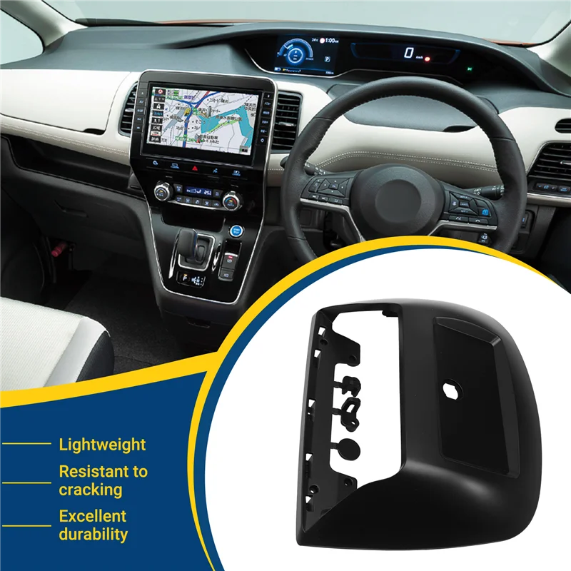 9Inch 2Din Car Radio Fascia Frame Adapter For NISSAN SERENA QRV 2001-2005 LHD Android Audio Dash Fitting Panel Kit-AD39
9Inch 2Din Car Radio Fascia Frame Adapter For NISSAN SERENA QRV 2001-2005 LHD Android Audio Dash Fitting Panel Kit-AD39
