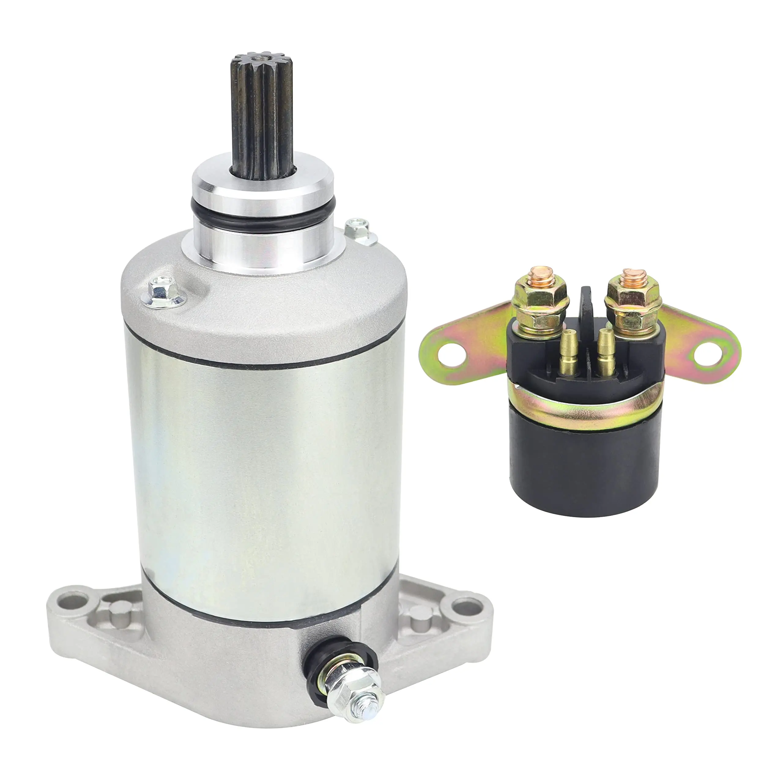 31100-19B20 Starter & Relay FOR Suzuki Quadrunner 250 LT-4WD LT-F250 1987-2002 KingQuad 250 300 for Arctic Cat 250cc 300cc
31100-19B20 Starter & Relay FOR Suzuki Quadrunner 250 LT-4WD LT-F250 1987-2002 KingQuad 250 300 for Arctic Cat 250cc 300cc